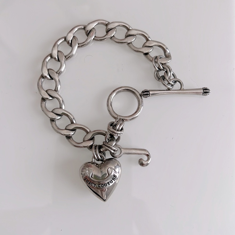 Juicy Couture Heart Pendant Bracelet